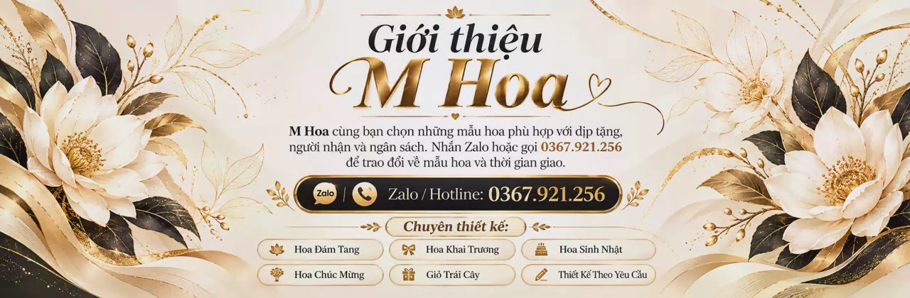 Ảnh bìa Shop hoa tươi Xã Vĩnh Hậu An Giang - Gửi hoa đẹp, trao lời thương